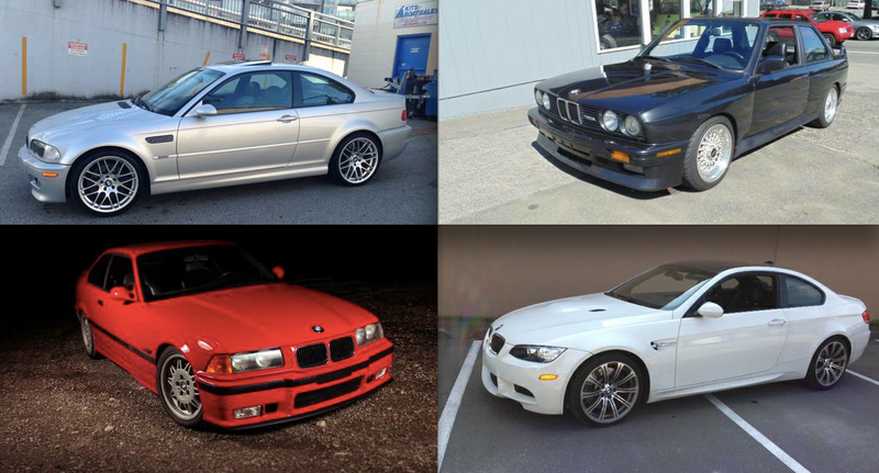 Illustration for article titled One of Every M3 Generation for only 75k!?